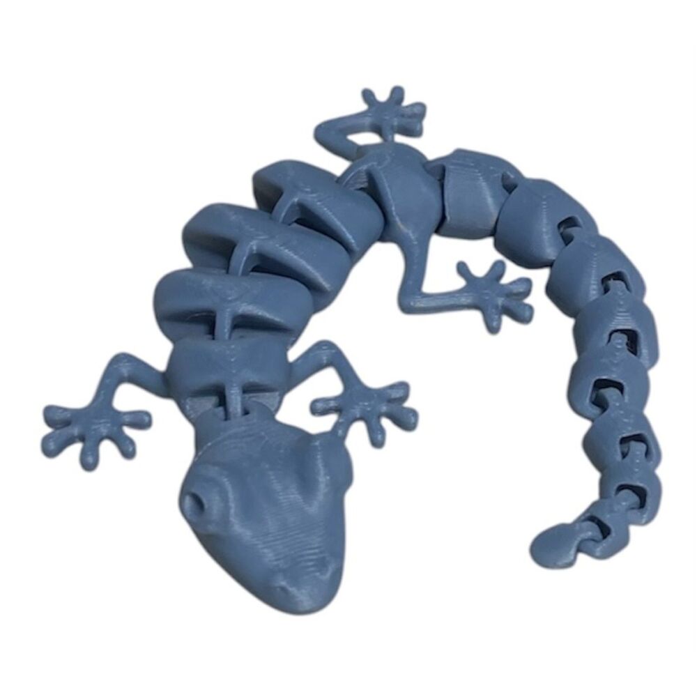 7" Articulated Lizard - BLUE/Grey - 3004-104